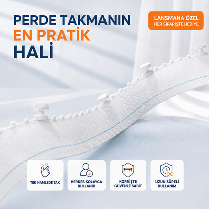 Perdekit Kolay Perde Takma Seti